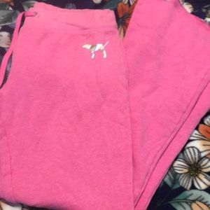 VS pink sweatpants